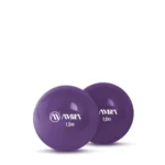 Фитнес Топка за Длан AMILA Palm Ball 1 кг – лилава